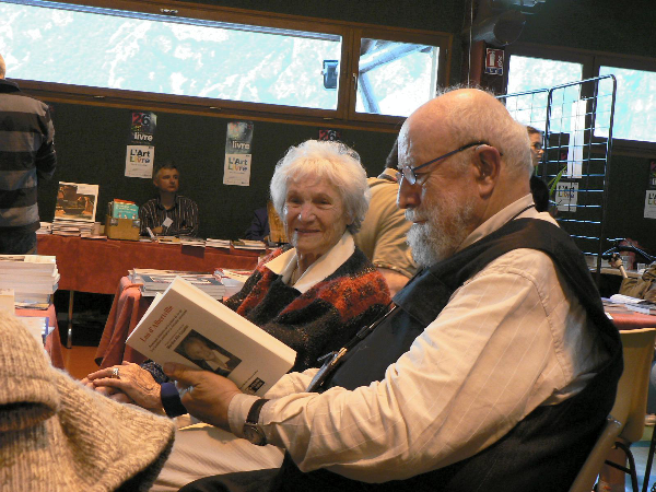 Lou Gonthier et Michel Butor